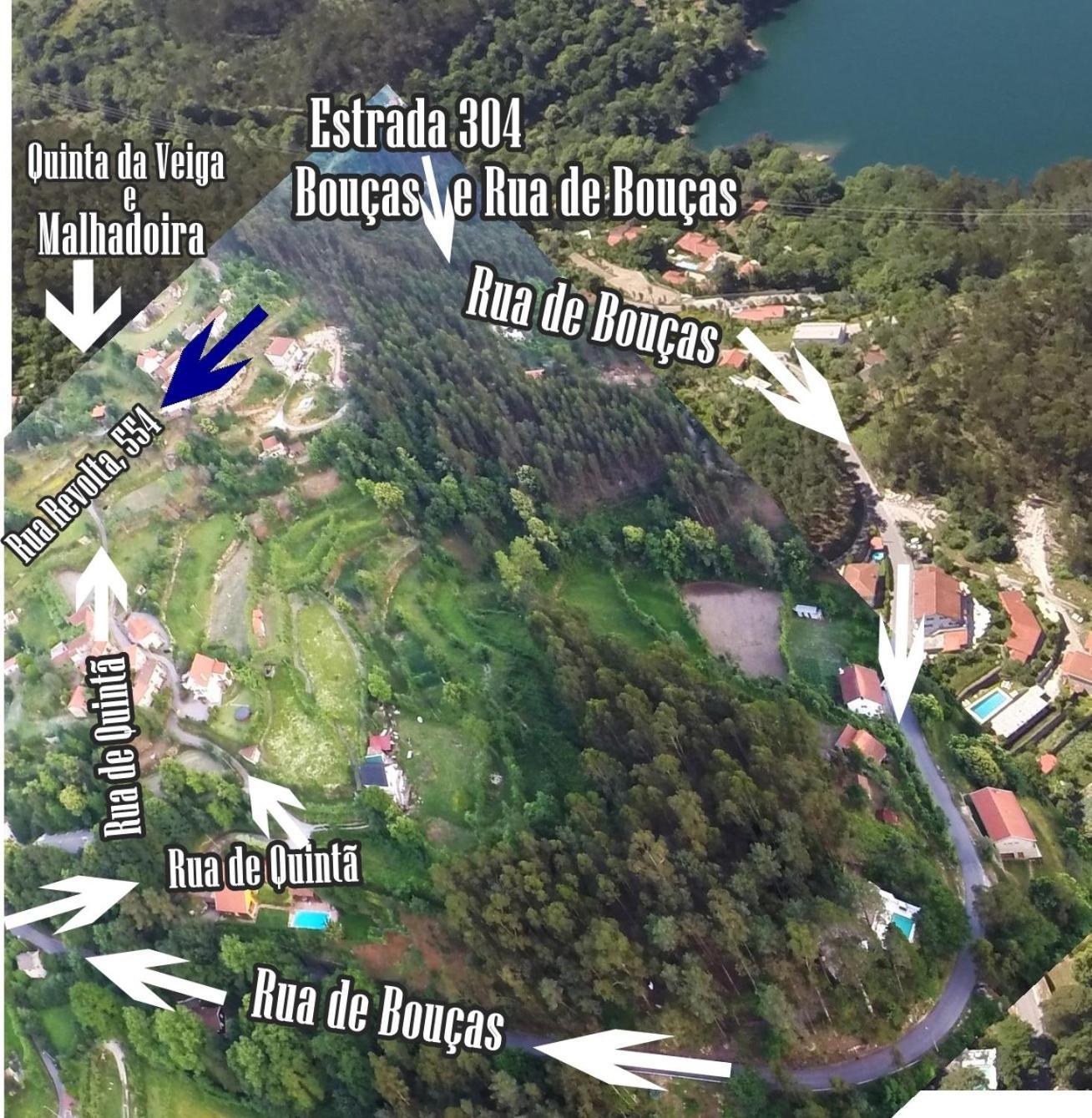 Гостьовий будинок Quinta Da Veiga E Malhadoira Вієйра-ду-Міню Екстер'єр фото